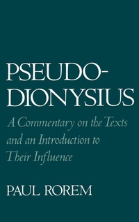Enlarge image Cover: Pseudo-Dionysius - Oxford University Press Inc