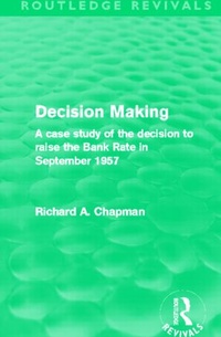 Enlarge image Cover: Decision Making (Routledge Revivals) - Routledge