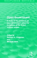 Cover: Open Government (Routledge Revivals) - Routledge
