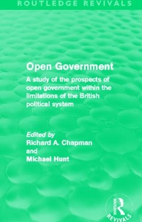 Enlarge image Cover: Open Government (Routledge Revivals) - Routledge