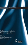 Cover: Parliamentary Roles in Modern Legislatures - Routledge
