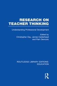 Enlarge image Cover: Research on Teacher Thinking (RLE Edu N) - Routledge