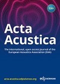 Abbildung von: Acta Acustica - EDP Sciences