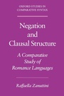 Cover: Negation and Clausal Structure - Oxford University Press Inc