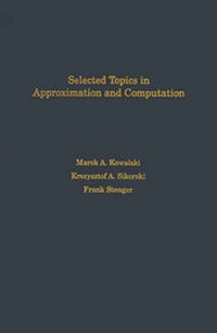 Abbildung von: Selected Topics in Approximation and Computation - Oxford University Press Inc