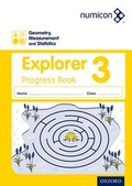 Cover: Numicon: Geometry, Measurement and Statistics 3 Explorer Progress Book - Oxford University Press