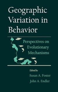 Enlarge image Cover: Geographic Variation in Behavior - Oxford University Press Inc