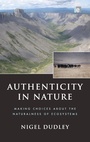 Cover: Authenticity in Nature - Earthscan Ltd
