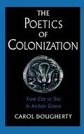 Cover: The Poetics of Colonization - Oxford University Press Inc