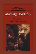 Cover: Morality, Mortality: Volume II: Rights, Duties, and Status - Oxford University Press Inc