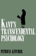 Cover: Kant's Transcendental Psychology - Oxford University Press Inc