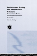 Cover: Environment, Society and International Relations - Routledge