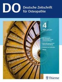 Abbildung von: DO - Deutsche Zeitschrift für Osteopathie - Thieme