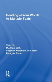 Enlarge image Cover: Reading - From Words to Multiple Texts - Routledge