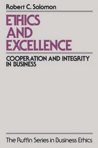 Enlarge image Cover: Ethics and Excellence - Oxford University Press Inc