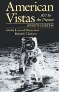 Cover: American Vistas: Volume 2: 1877 to the Present - Oxford University Press Inc