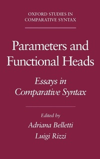 Enlarge image Cover: Parameters and Functional Heads - Oxford University Press Inc