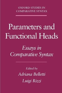 Enlarge image Cover: Parameters and Functional Heads - Oxford University Press Inc