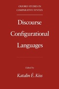 Cover: Discourse Configurational Languages - Oxford University Press Inc