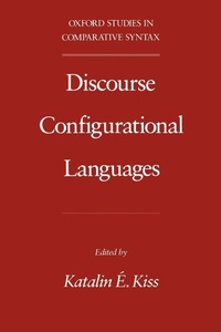 Enlarge image Cover: Discourse Configurational Languages - Oxford University Press Inc