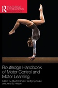 Cover: Routledge Handbook of Motor Control and Motor Learning - Routledge