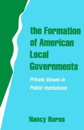 Cover: The Formation of American Local Governments - Oxford University Press Inc