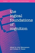 Cover: The Logical Foundations of Cognition - Oxford University Press Inc