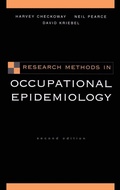Cover: Research Methods in Occupational Epidemiology - Oxford University Press Inc