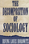 Cover: The Decomposition of Sociology - Oxford University Press Inc