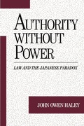 Cover: Authority without Power - Oxford University Press Inc