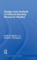Cover: Design and Analysis of Clinical Nursing Research Studies - Routledge