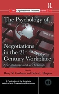 Cover: The Psychology of Negotiations in the 21st Century Workplace - Routledge