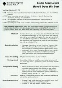 Enlarge image Cover: Oxford Reading Tree Robins 3 Levels 6-10 Guided Reading Card Pack - Oxford University Press