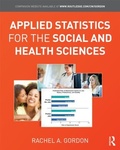 Cover: Applied Statistics for the Social and Health Sciences - Routledge