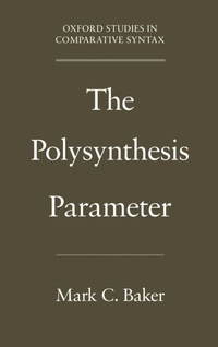 Enlarge image Cover: The Polysynthesis Parameter - Oxford University Press Inc