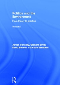 Enlarge image Cover: Politics and the Environment - Routledge