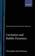 Cover: Cavitation and Bubble Dynamics - Oxford University Press Inc