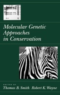 Cover: Molecular Genetic Approaches in Conservation - Oxford University Press Inc
