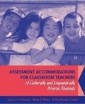 Cover: Assessment Accommodations for Classroom Teachers of Culturally and Linguistically Diverse Students - Pearson