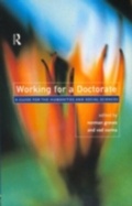 Cover: Working for a Doctorate - Routledge