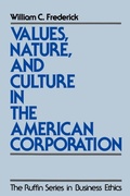 Cover: Values, Nature, and Culture in the American Corporation - Oxford University Press Inc