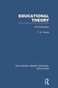 Cover: Educational Theory (RLE Edu K) - Routledge