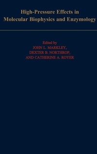Abbildung von: High Pressure Effects in Molecular Biophysics and Enzymology - Oxford University Press Inc