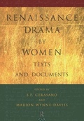 Cover: Renaissance Drama by Women: Texts and Documents - Routledge