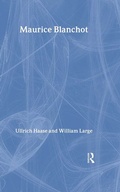 Cover: Maurice Blanchot - Routledge