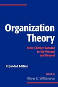 Cover: Organization Theory - Oxford University Press Inc