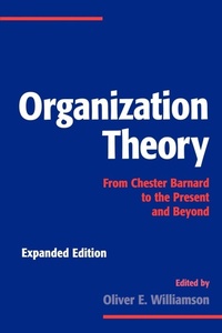 Enlarge image Cover: Organization Theory - Oxford University Press Inc