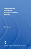Cover: Essentials of Advanced Macroeconomic Theory - Routledge