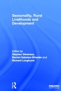 Cover: Seasonality, Rural Livelihoods and Development - Earthscan Ltd