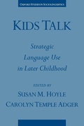 Cover: Kids Talk - Oxford University Press Inc